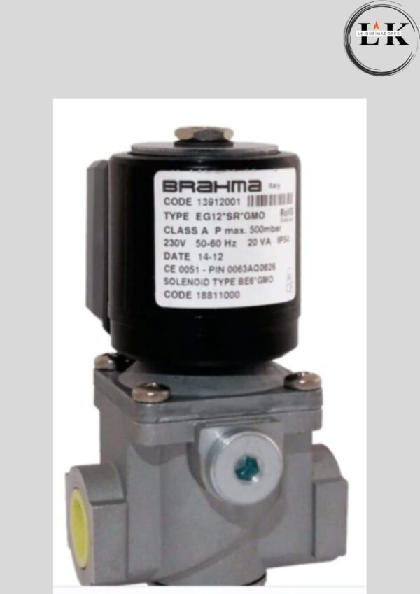 Válvula Solenoide Brahma Eg12s