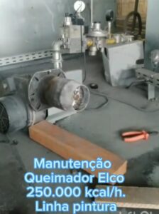 queimador industrial assistência técnica